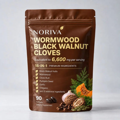 Flush Out Hidden Parasites & Larvae with Wormwood, Black Walnut & Cloves